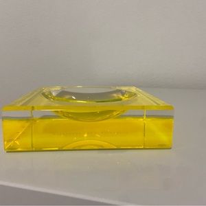 Alexandra Von Furstenberg brand new yellow candy dish